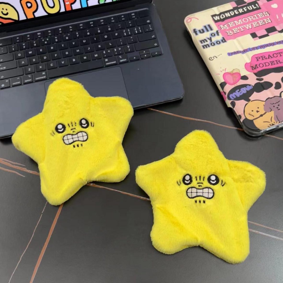 Chiikawa-Animated-Grumpy-Star-Plush-Toy-4