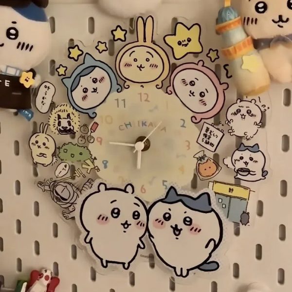 Chiikawa Acrylic Clock (1)