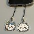 Chiikawa Acrylic Mobile Phone Cute Pendant Hanging Rope (1)