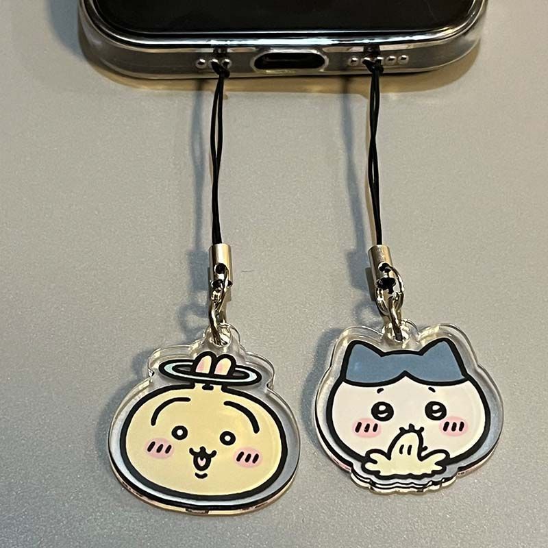 Chiikawa Acrylic Mobile Phone Cute Pendant Hanging Rope (2)