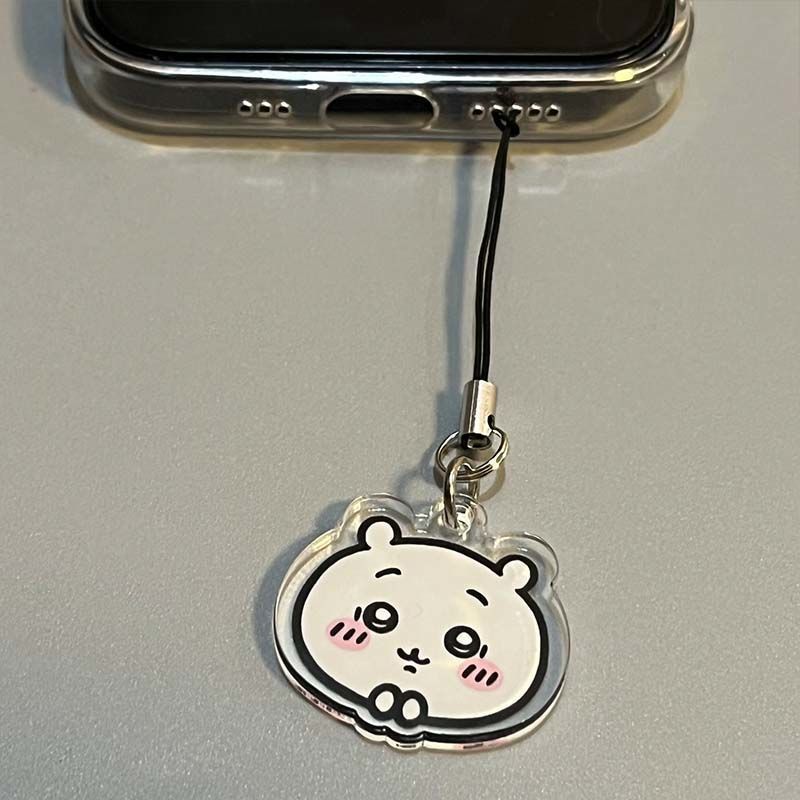 Chiikawa Acrylic Mobile Phone Cute Pendant Hanging Rope (5)