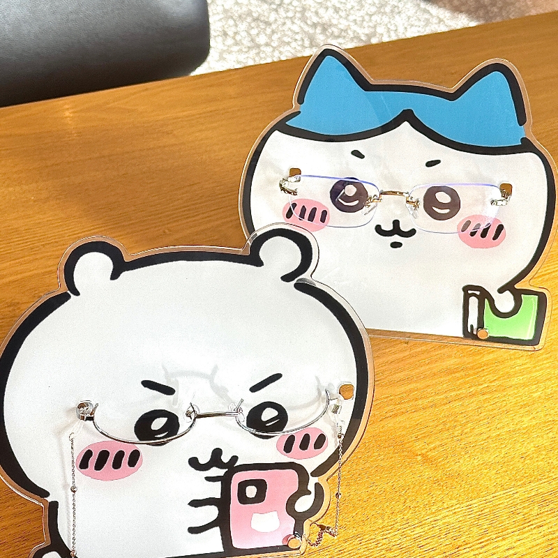 Chiikawa Acrylic Peripheral Eyeglasses Frame Stand Sign