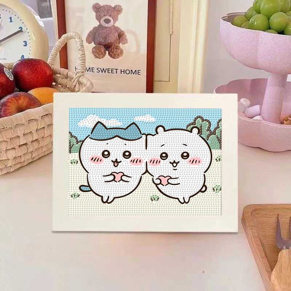 Chiikawa Cartoon Diamond Stickers (1)
