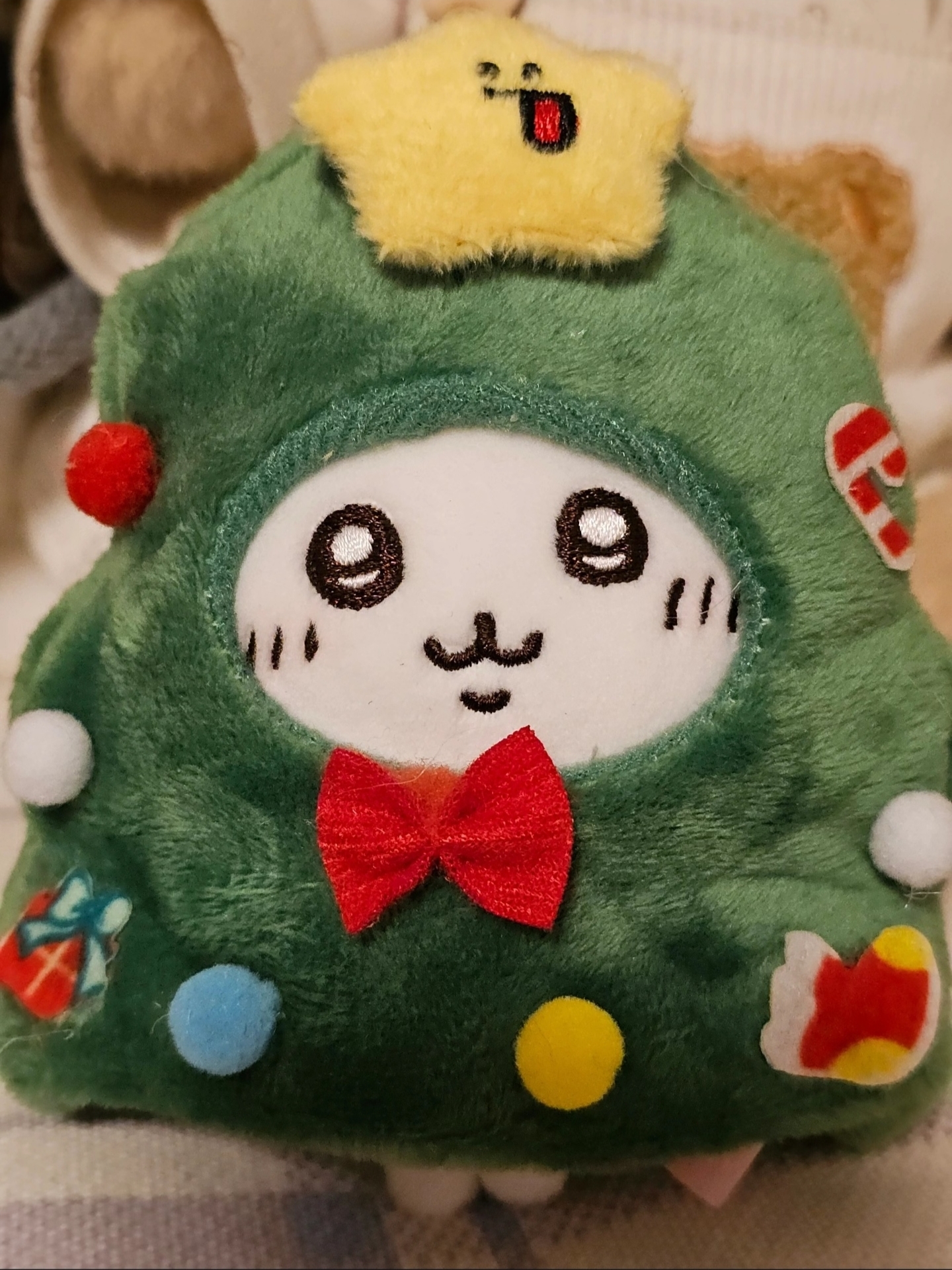 Chiikawa Christmas Tree Hooded Cotton Dolls (2)