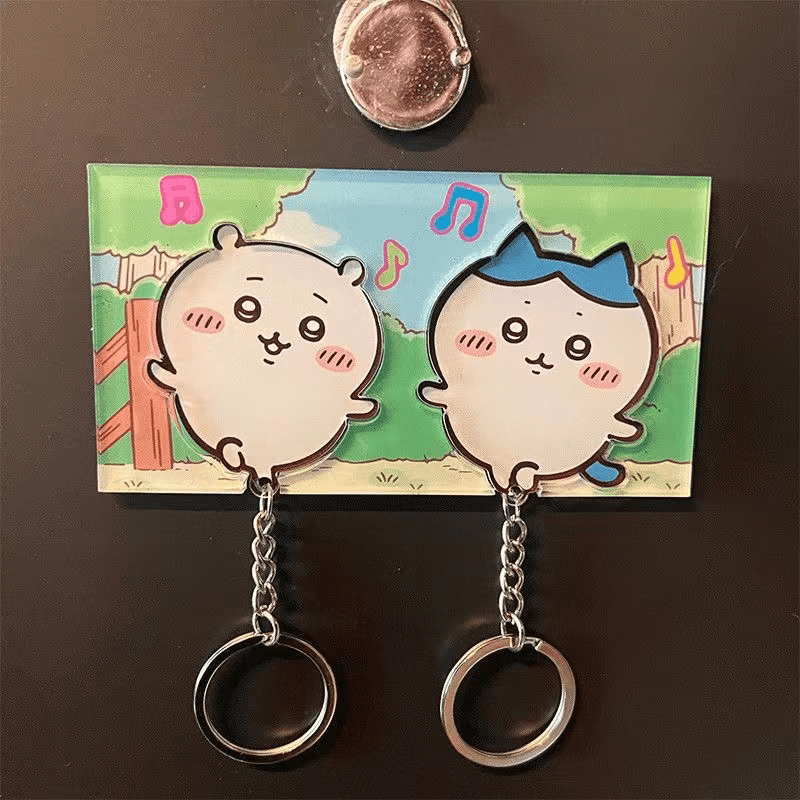 Chiikawa Cute Cartoon Acrylic Keychain (6)
