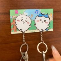 Chiikawa Cute Cartoon Acrylic Keychain (7)