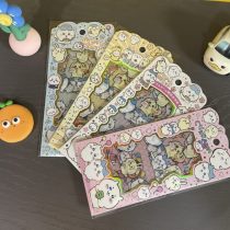 Chiikawa Cute Cartoon Transparent Stickers (2)