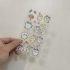 Chiikawa Cute Cartoon Transparent Stickers (6)