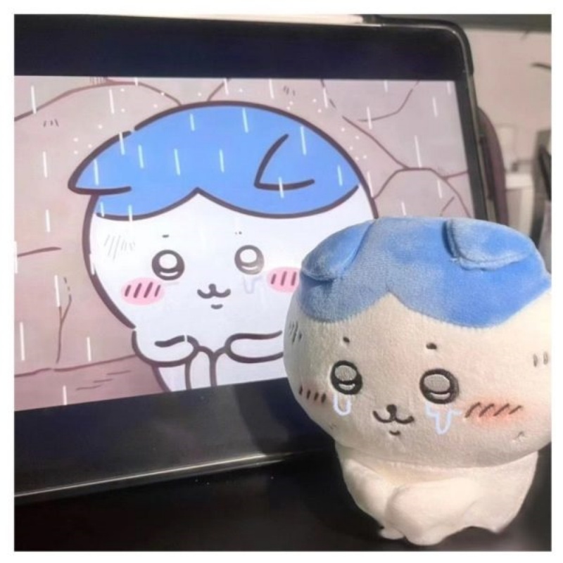 Chiikawa Expression Aggrieved Hachiware Plush Pendant (1)
