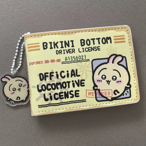 Chiikawa Funny Driver’s License Holder (6)