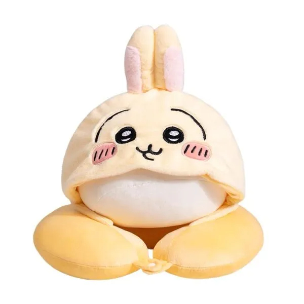 Chiikawa Hooded Neck Pillow (1)