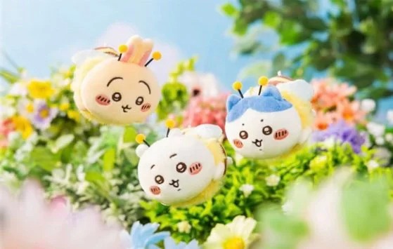 Chiikawa Little Bee Figurine, Backpack Pendant Keychain (7)