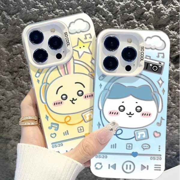 Chiikawa Music Phone Case (1)