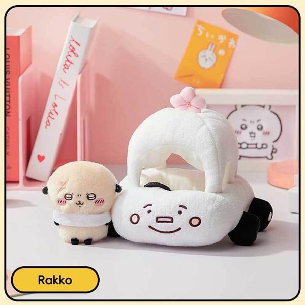 Chiikawa Rakko Car Plush Toy Set (4)