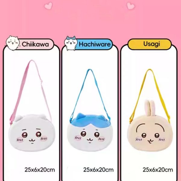 Chiikawa Series Plush Crossbody Bag (1)