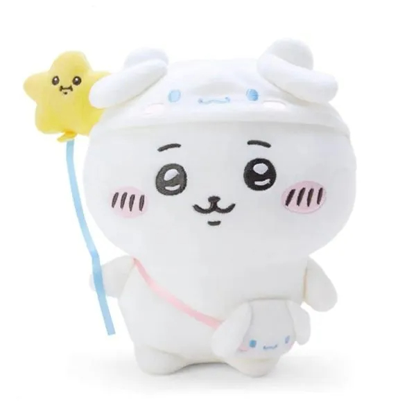 Chiikawa X Sanrio Characters Plushie (4)