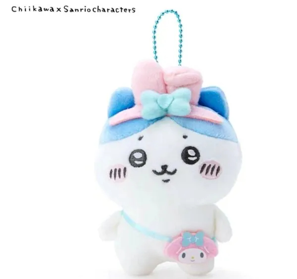 Chiikawa X Sanrio Characters Plushie (8)