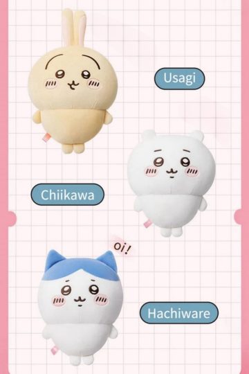 Chiikawa and Usagi Plush Toys (2)