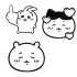 Usagi Cute Emoji Stamp (11)