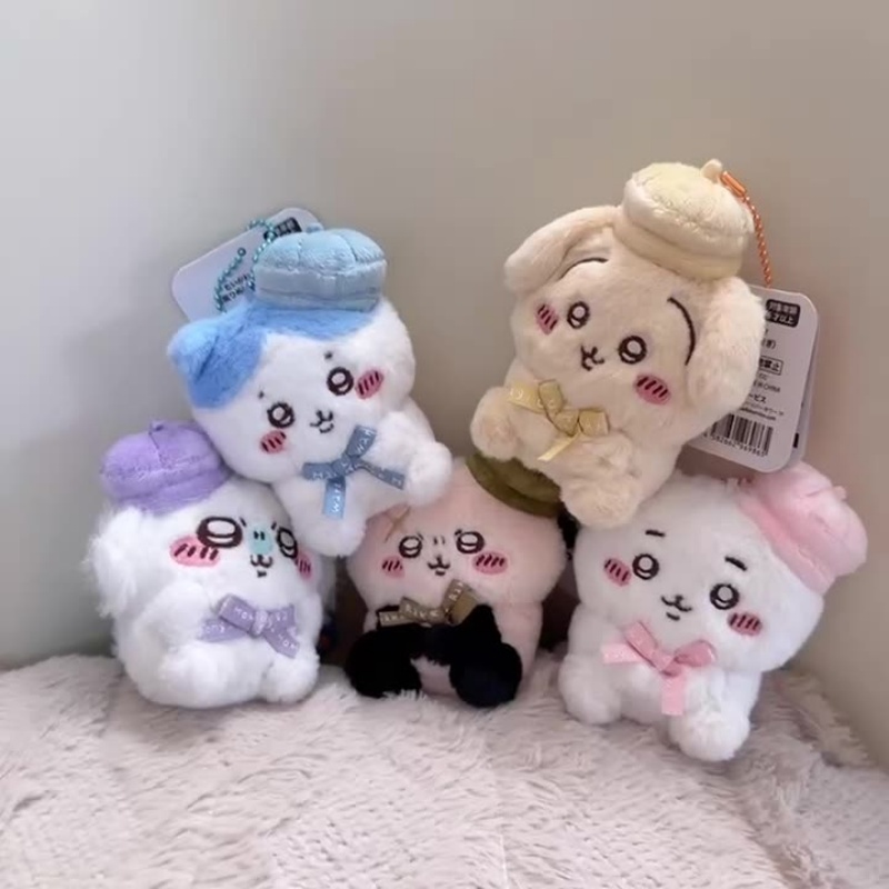 Chiikawa Beret Series Plush Dolls (6)