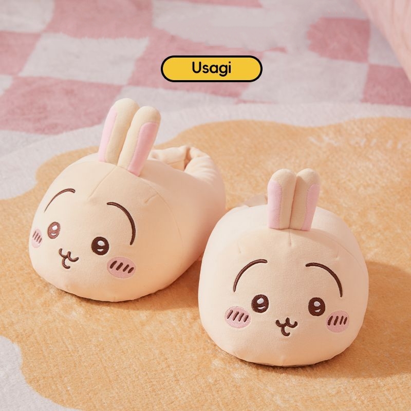 Chiikawa Cartoon Cotton Slippers (4)