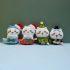 Chiikawa Christmas Series Plush Doll Pendant (1)