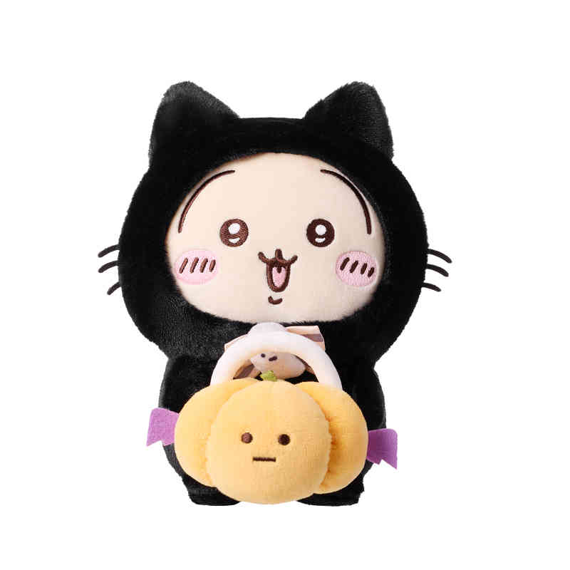 Chiikawa Halloween Pumpkin Plush Doll (2)