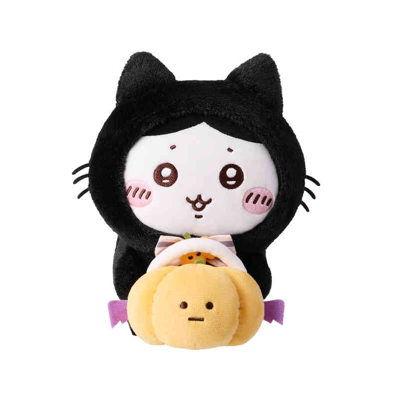 Chiikawa Halloween Pumpkin Plush Doll (4)