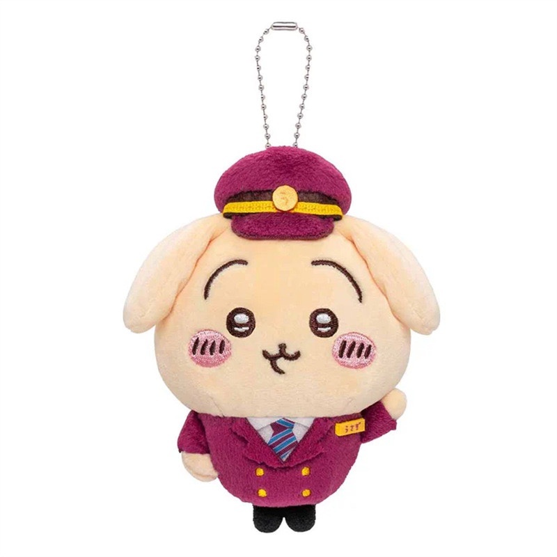 Chiikawa Shinkansen Series Plush Doll Charms (7)