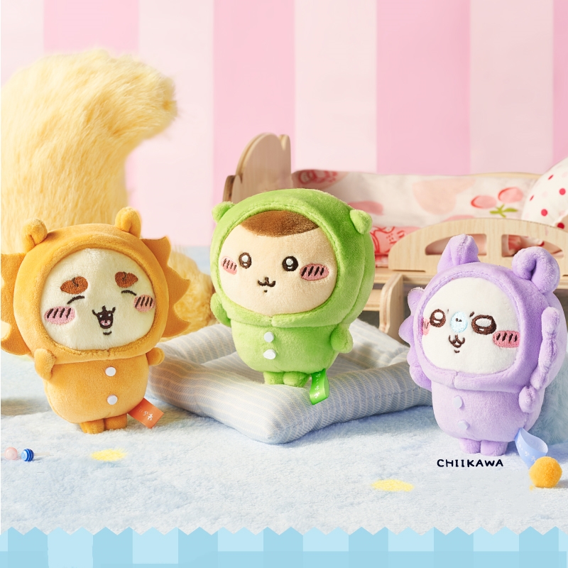 Chiikawa Sleepwear Series Plush Pendant (3)