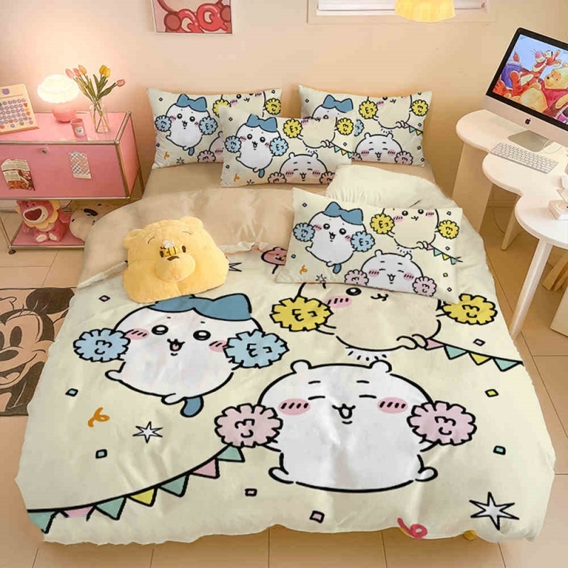 Chiikawa Student Dormitory Cute Duvet Cover (12)