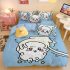 Chiikawa Student Dormitory Cute Duvet Cover (6)