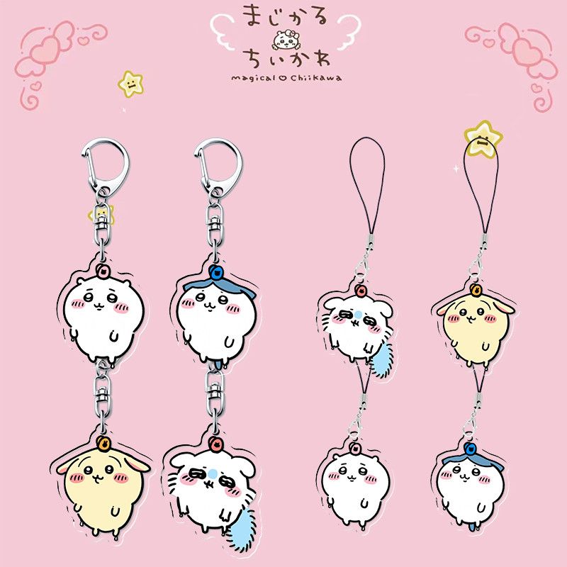Chiikawa Ultra Clear Acrylic Decorative Keychain (1)