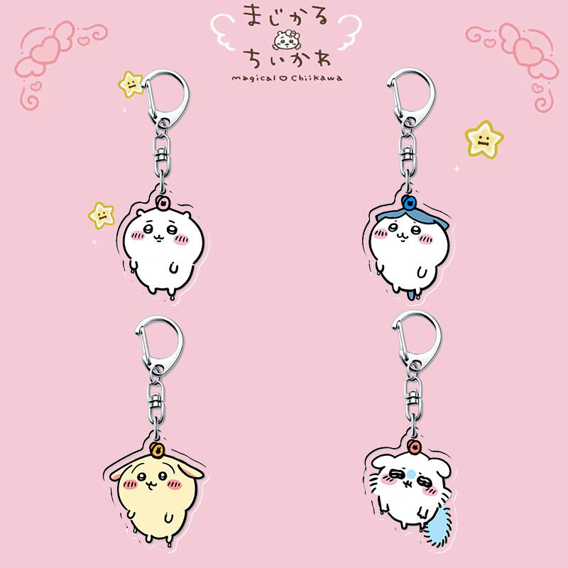 Chiikawa Ultra Clear Acrylic Decorative Keychain (2)