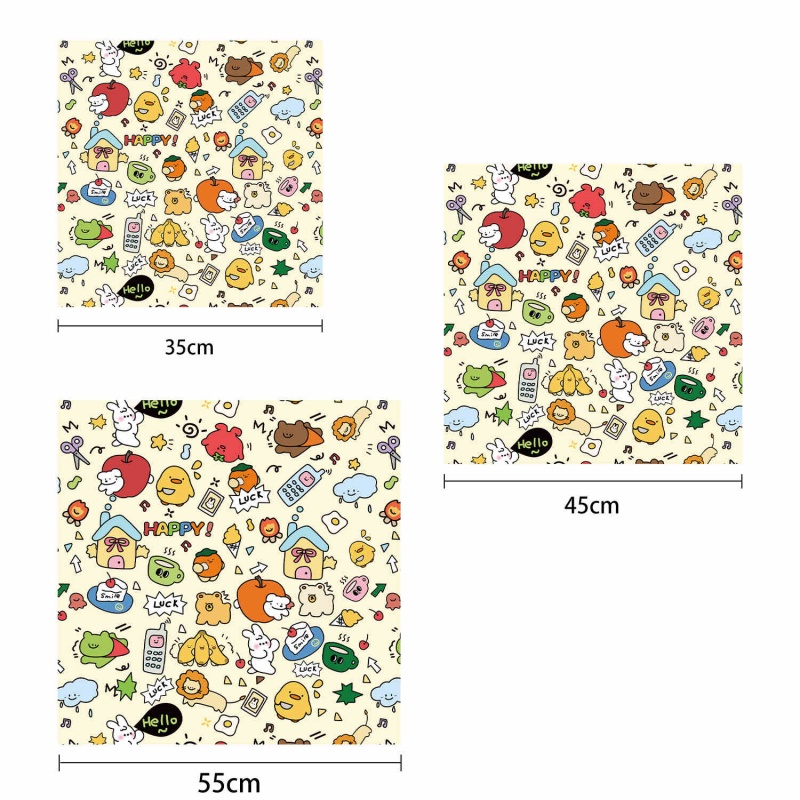 Hundred Patch Fabric Velcro Large Capacity Organizer Bag (24)