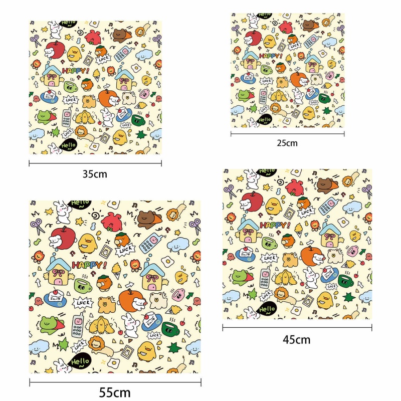 Hundred Patch Fabric Velcro Large Capacity Organizer Bag (26)