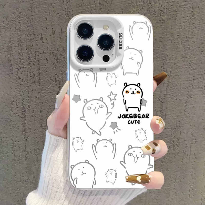 Self Deprecating Bear Suitable For Apple Phone Case (2)