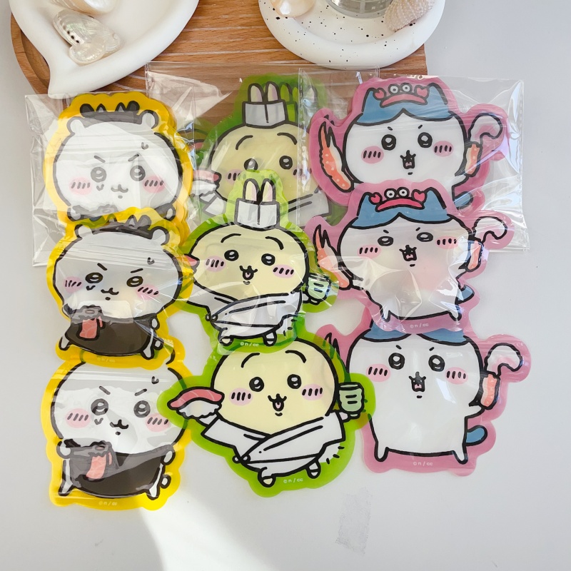 Cute Chiikawa large Opposite Sex Self Sealing Bag (1)