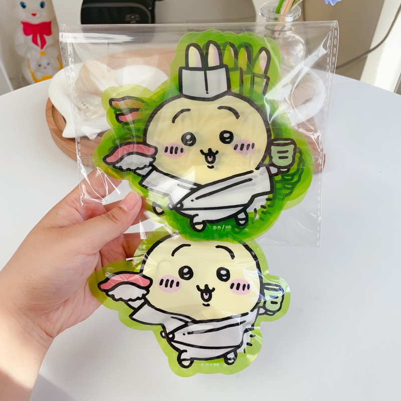 Cute Chiikawa large Opposite Sex Self Sealing Bag (5)