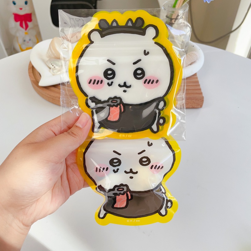 Cute Chiikawa large Opposite Sex Self Sealing Bag (6)