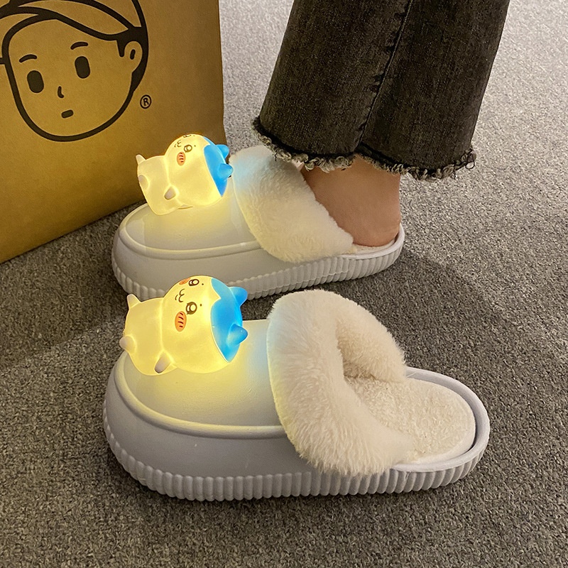 Shining Chiikawa Non Slip Cotton Slippers (7)