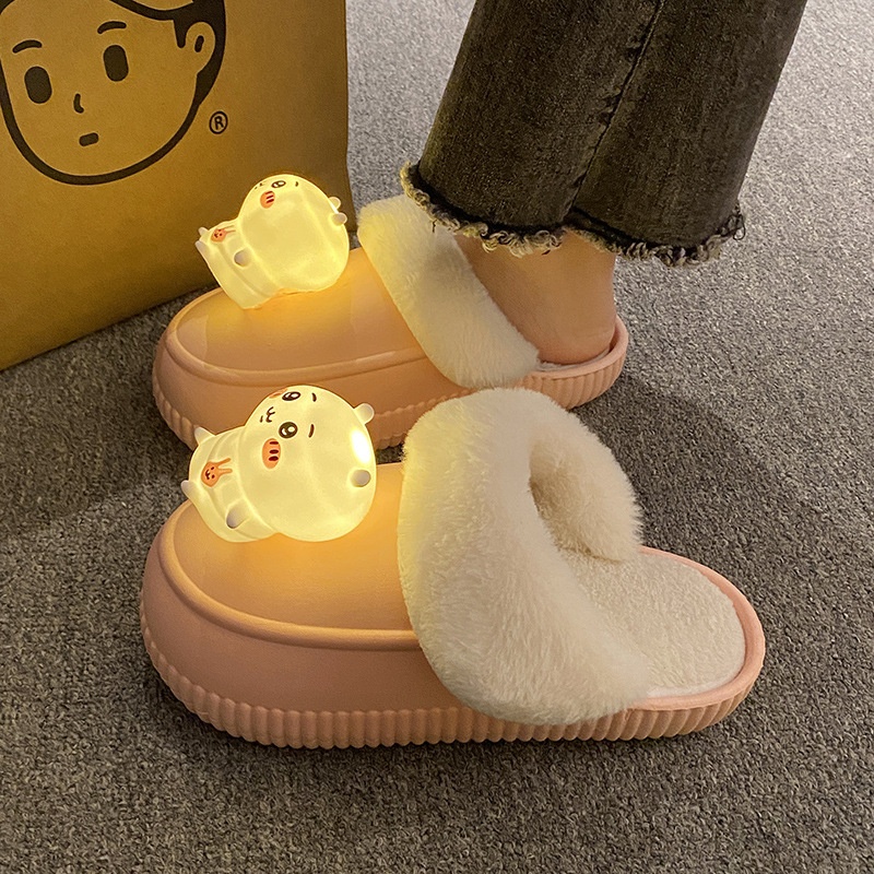 Shining Chiikawa Non Slip Cotton Slippers (8)