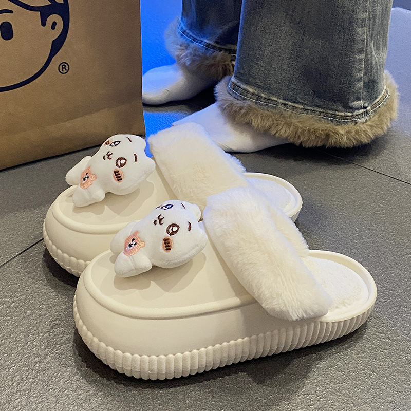 Usagi Non Slip Cotton Slippers (4)
