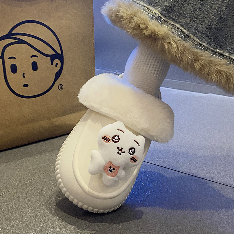 Usagi Non Slip Cotton Slippers (5)