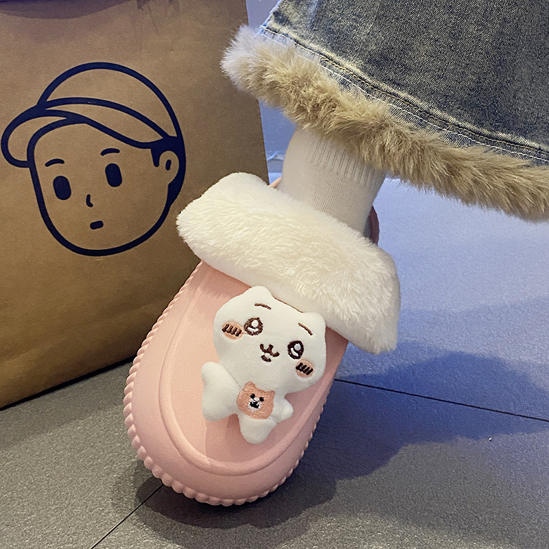 Usagi Non Slip Cotton Slippers (6)