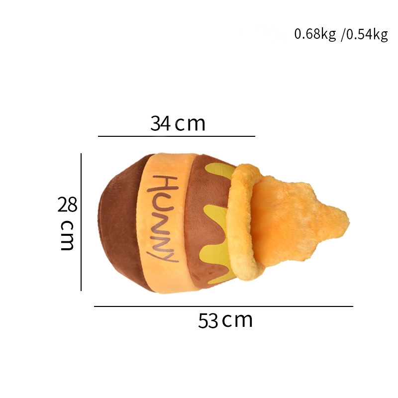 Warm And Closed Plush Honey Jar Cat Nest (6)