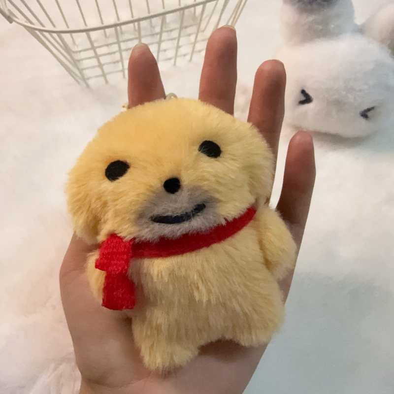 Cute cartoon plush dipping dog doll bag decoration (3)