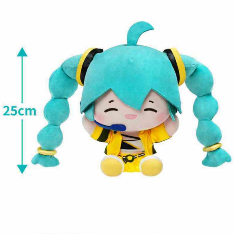 Hatsune Miku Plush Doll - Miku Horse Tail Swinging Series Pendant Anime Fufu Miku Doll (5)