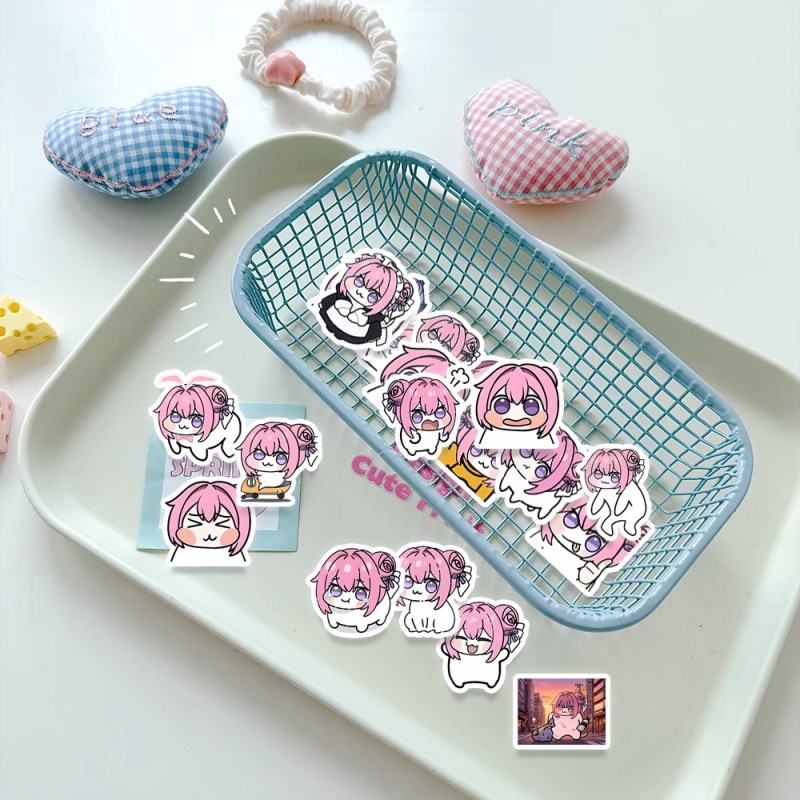 50pcs Cute Doro Graffiti Stickers - Waterproof Vinyl Decals for all kinds of places (8)