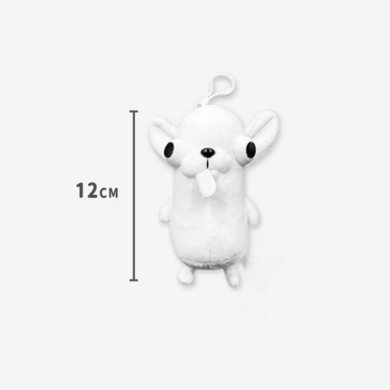 Derpy Chihuahua Plushie - Clumsy Hanging Doll Kawaii Miniature Collectible